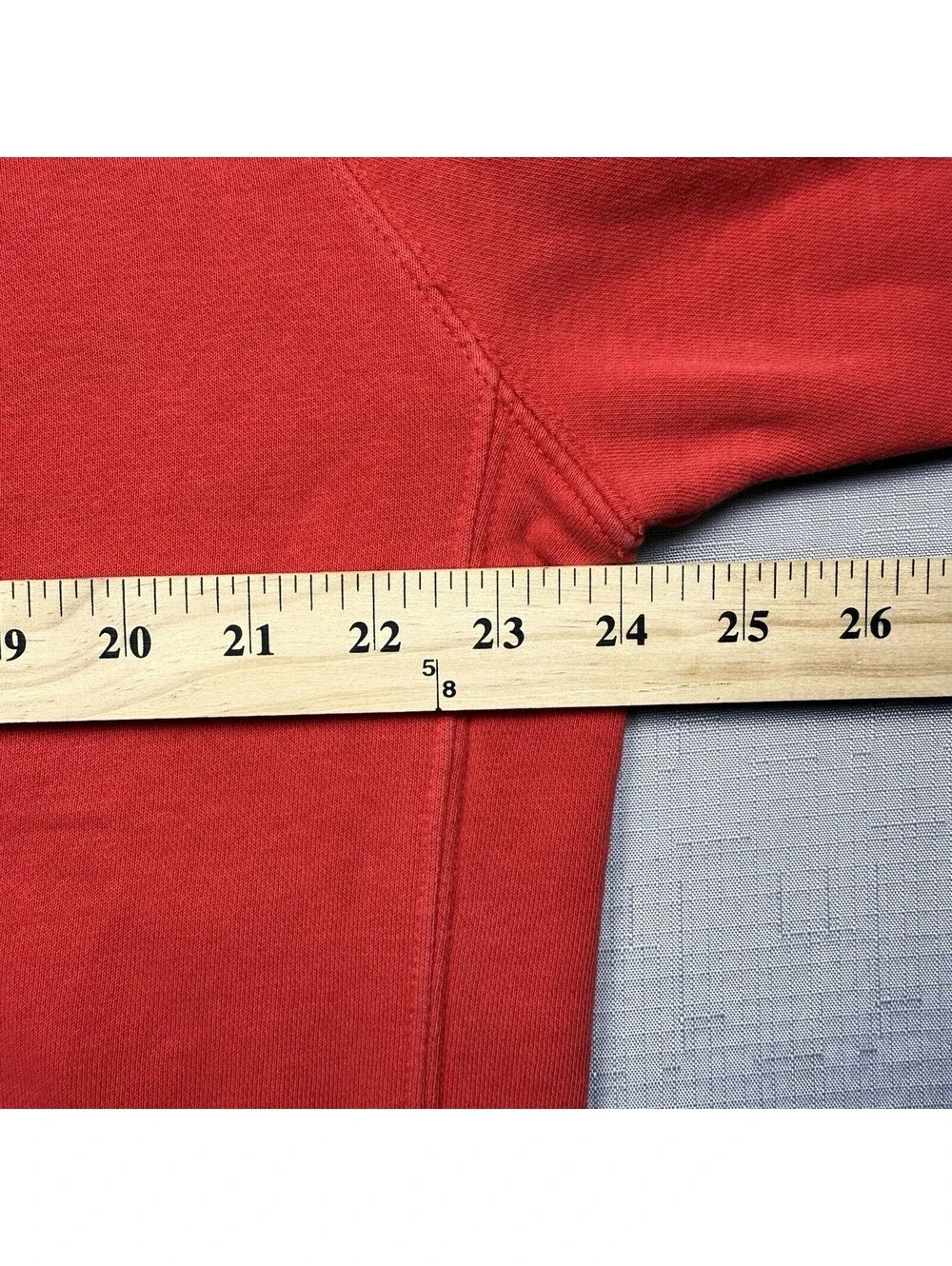 Nike Hoodie Mens Small Red Sportswear Club Fleece Pullover Sweatshirt Drawstring